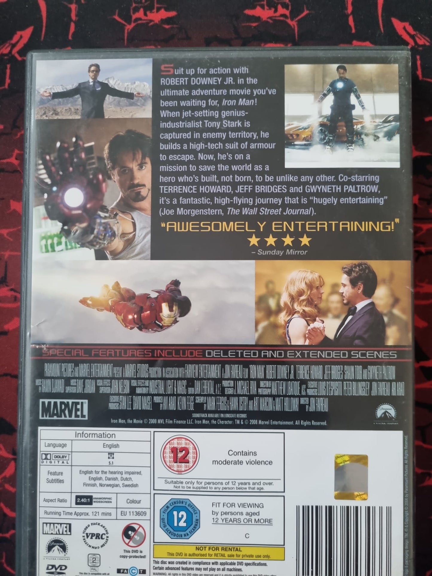 Iron Man – Film Marvel avec Robert Downey Jr. et Gwyneth Paltrow