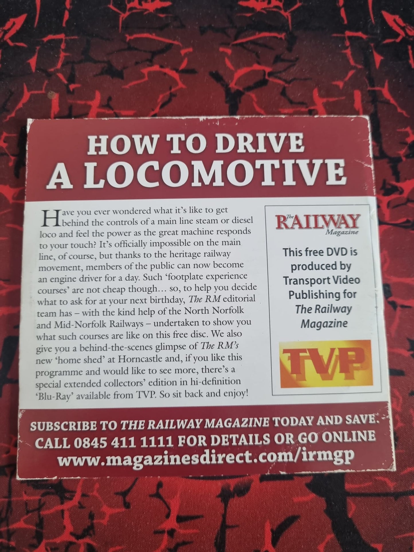 How to Drive a Locomotive – DVD