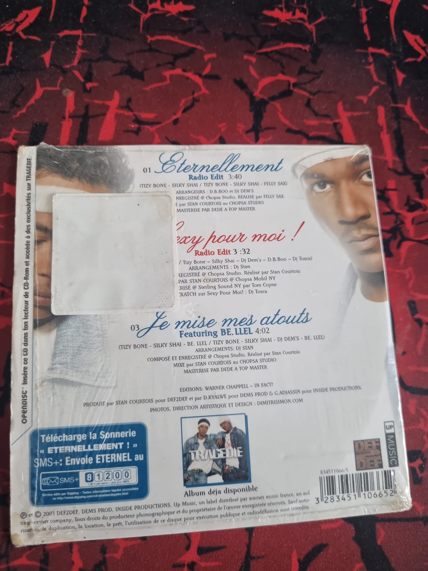 Tragédie – Éternellement (CD Single Édition Limitée) – R’n’B Français – Inclus “Sexy pour Moi