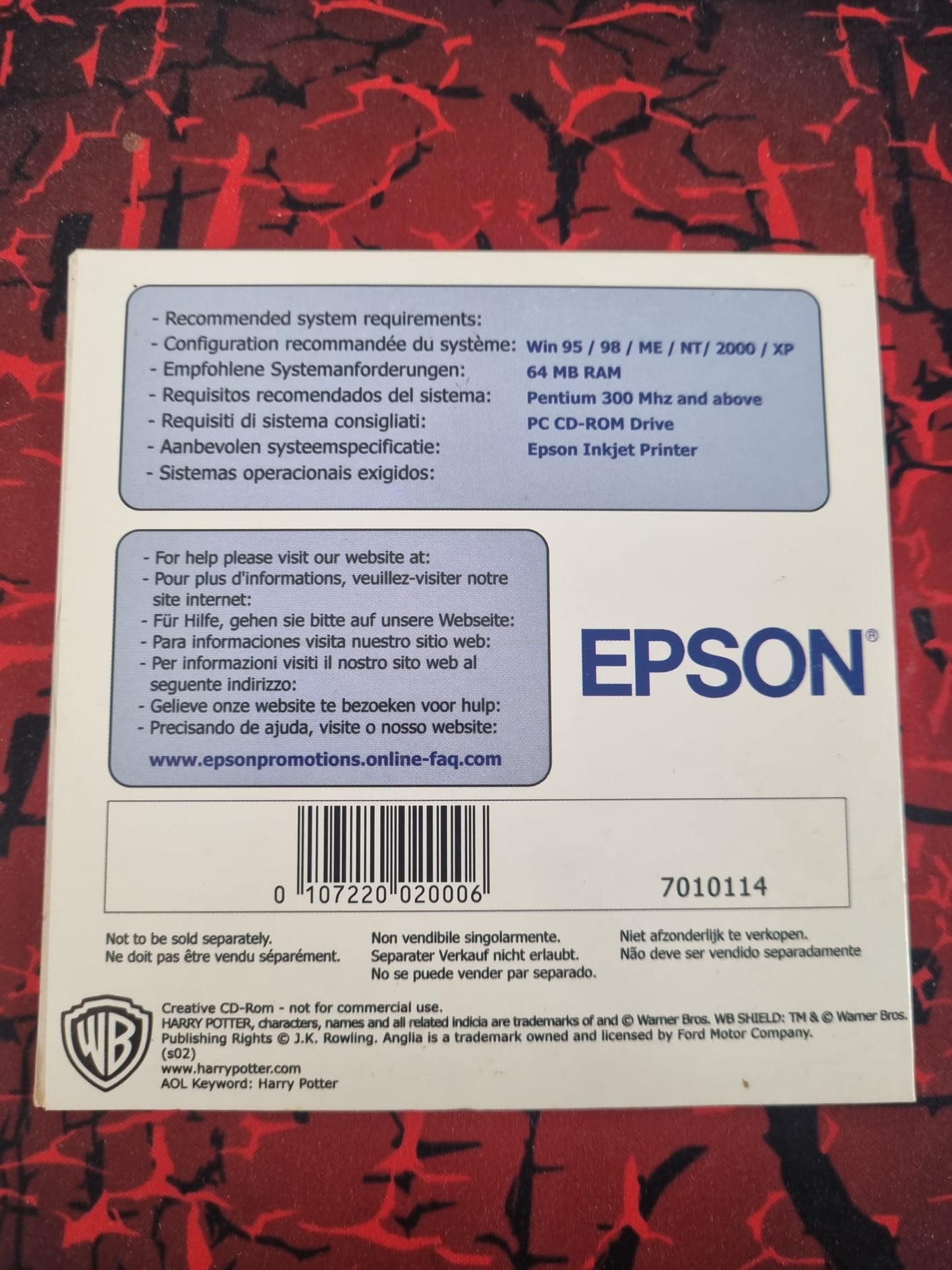 Harry Potter and the Chamber of Secrets – Print Studio – Logiciel PC CD-ROM