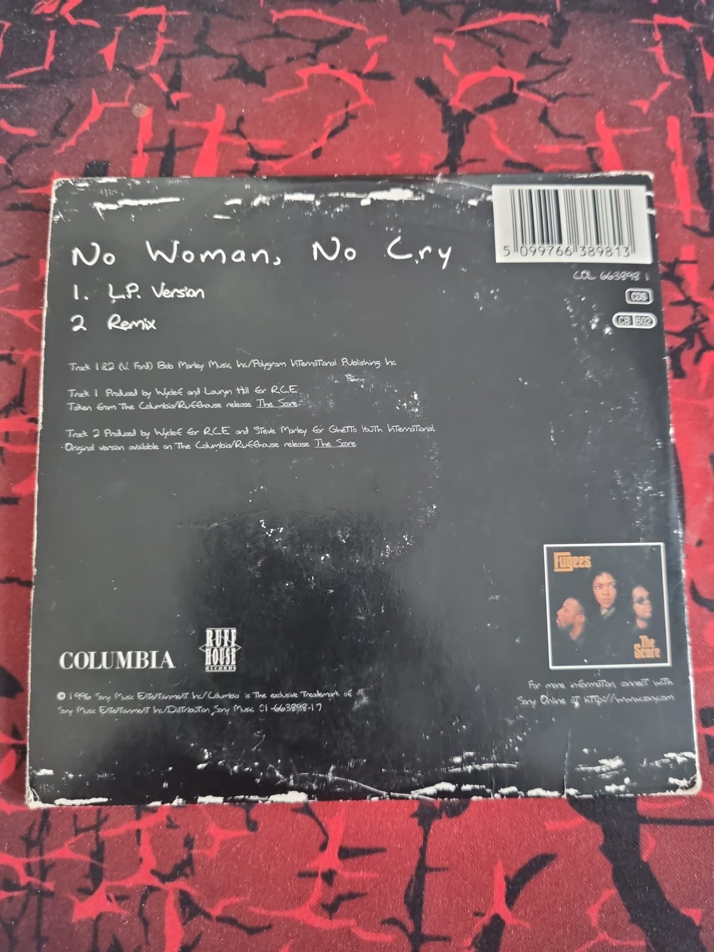 Fugees – No Woman, No Cry (CD Single 1996) – Reggae & Hip-Hop