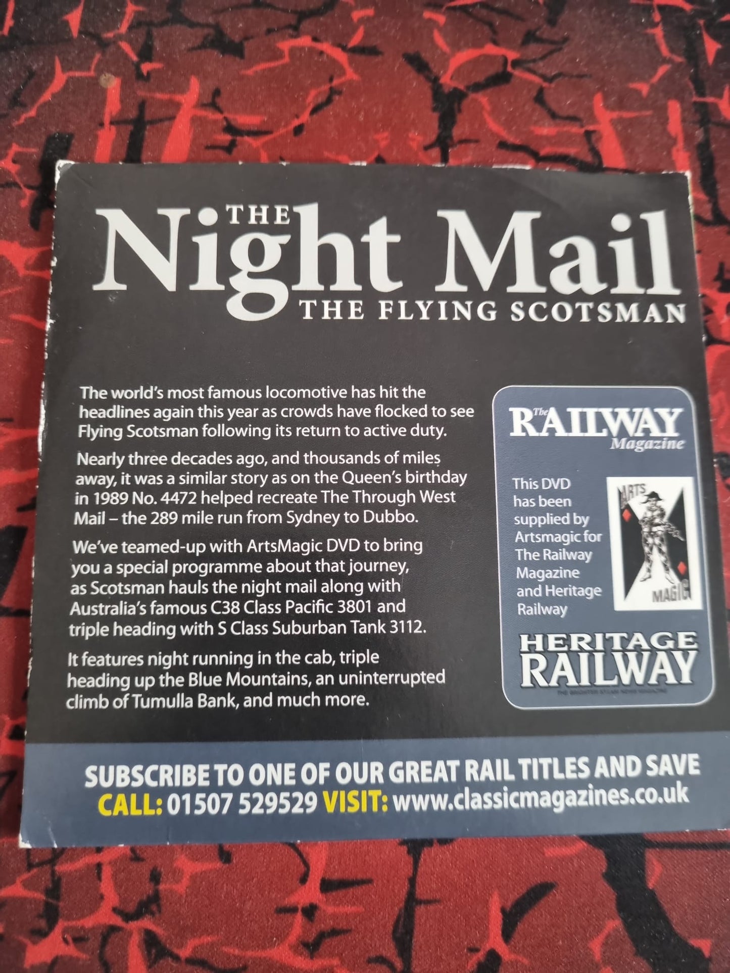 The Night Mail – The Flying Scotsman – DVD Documentaire Anglais – Heritage Railway