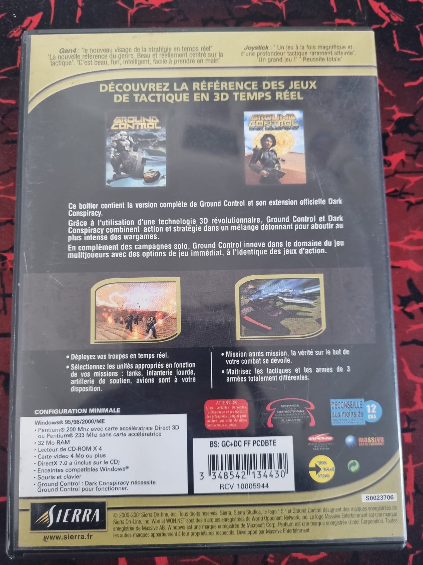 Ground Control + Extension Dark Conspiracy – Jeu PC