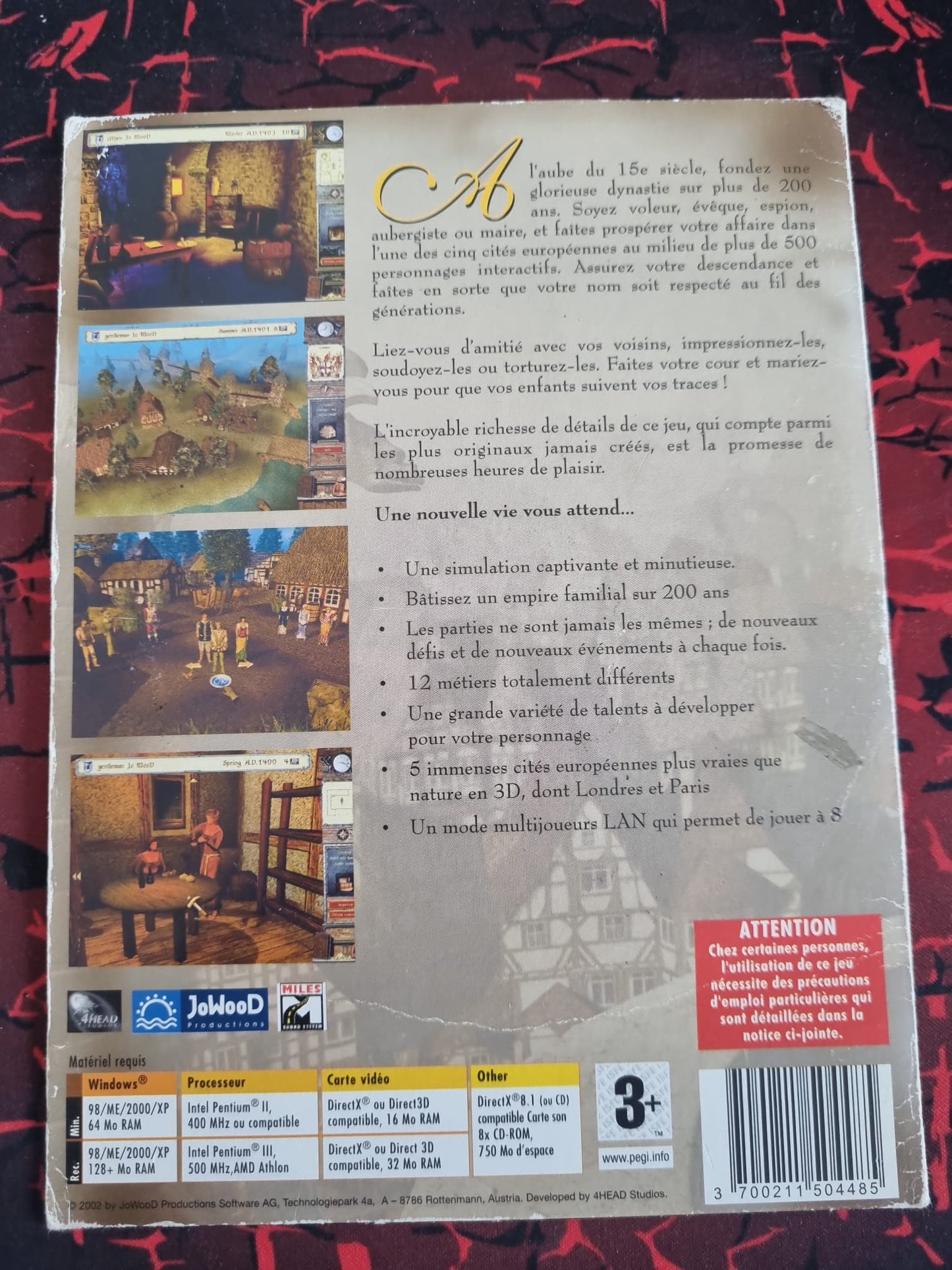 Europa 1400 – Les Marchands du Moyen Âge – Jeu PC