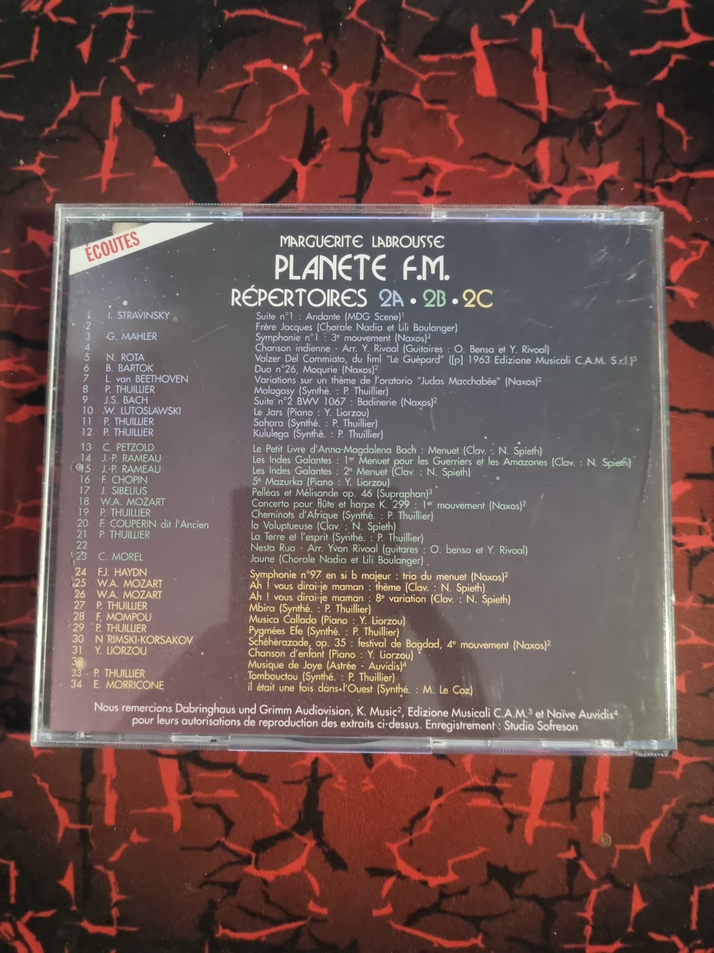 Marguerite Labrousse – Planète F.M. Répertoires 2A 2B 2C (CD)