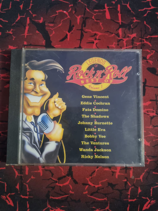 : Legends of Rock’n’Roll – Best Of Vol.1 (CD Compilation) – Gene Vincent, Fats Domino, The Shadows