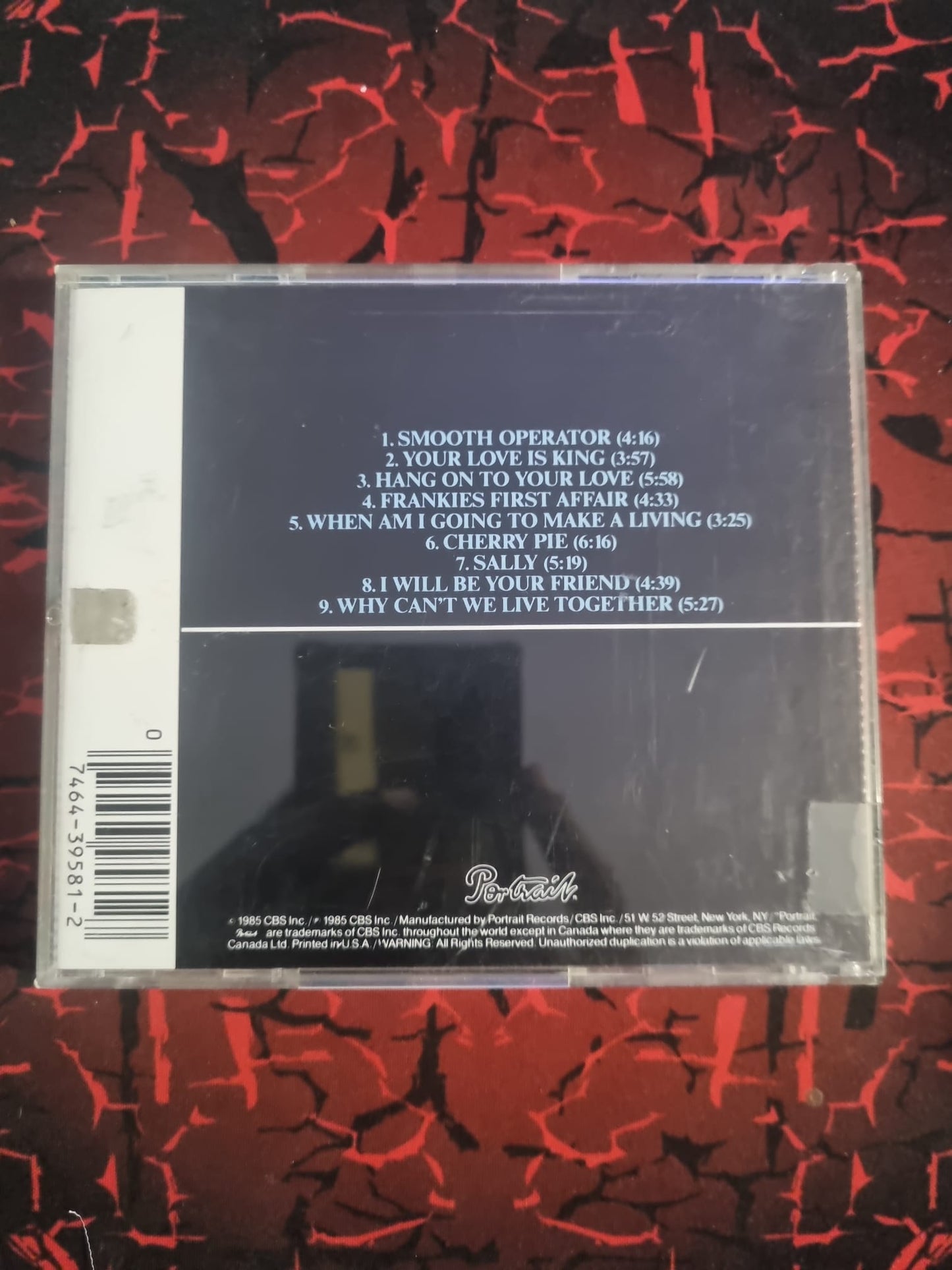 Sade – Diamond Life (CD Album 1985)