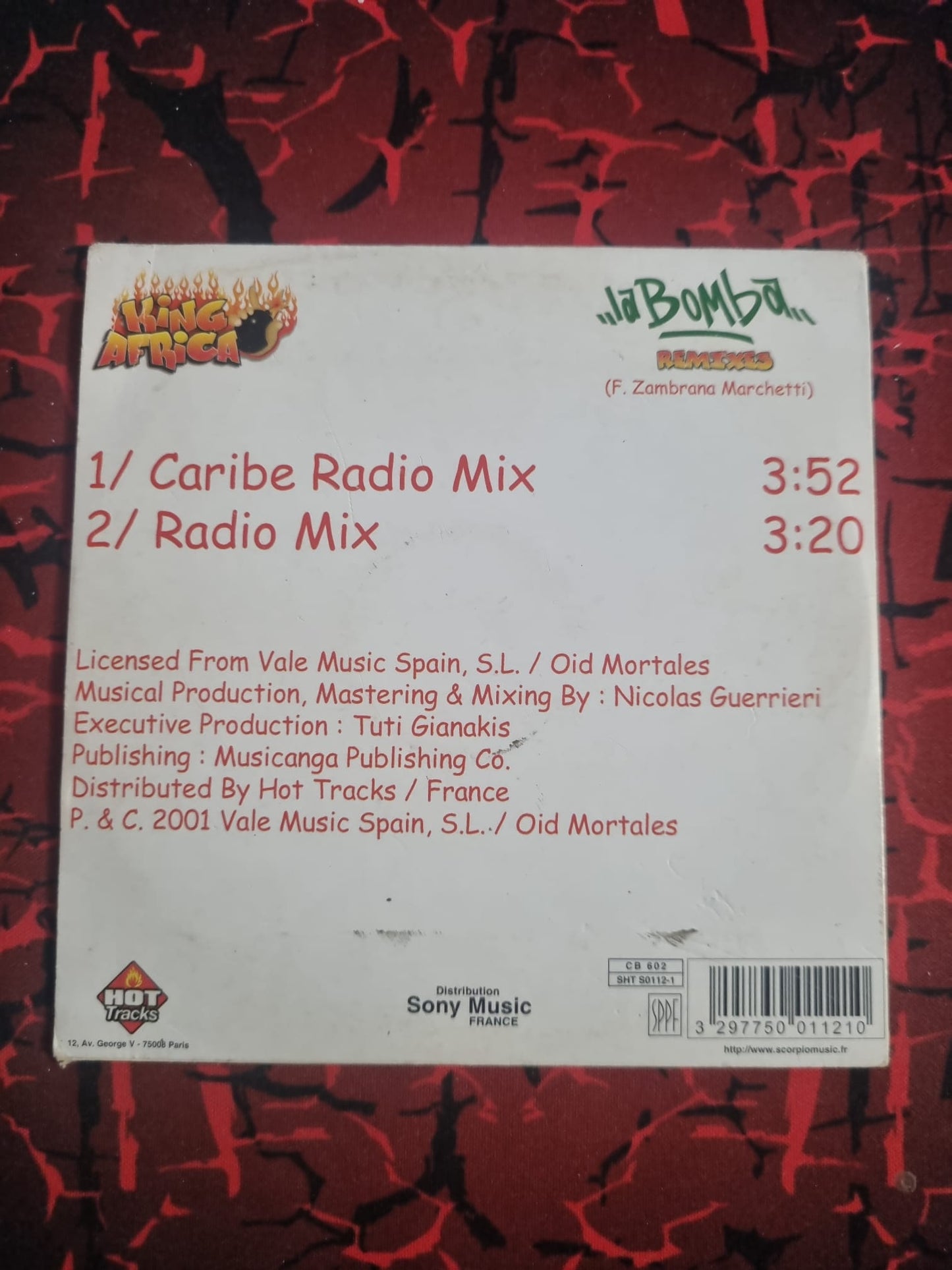 King Africa – La Bomba (CD Single Remixes)