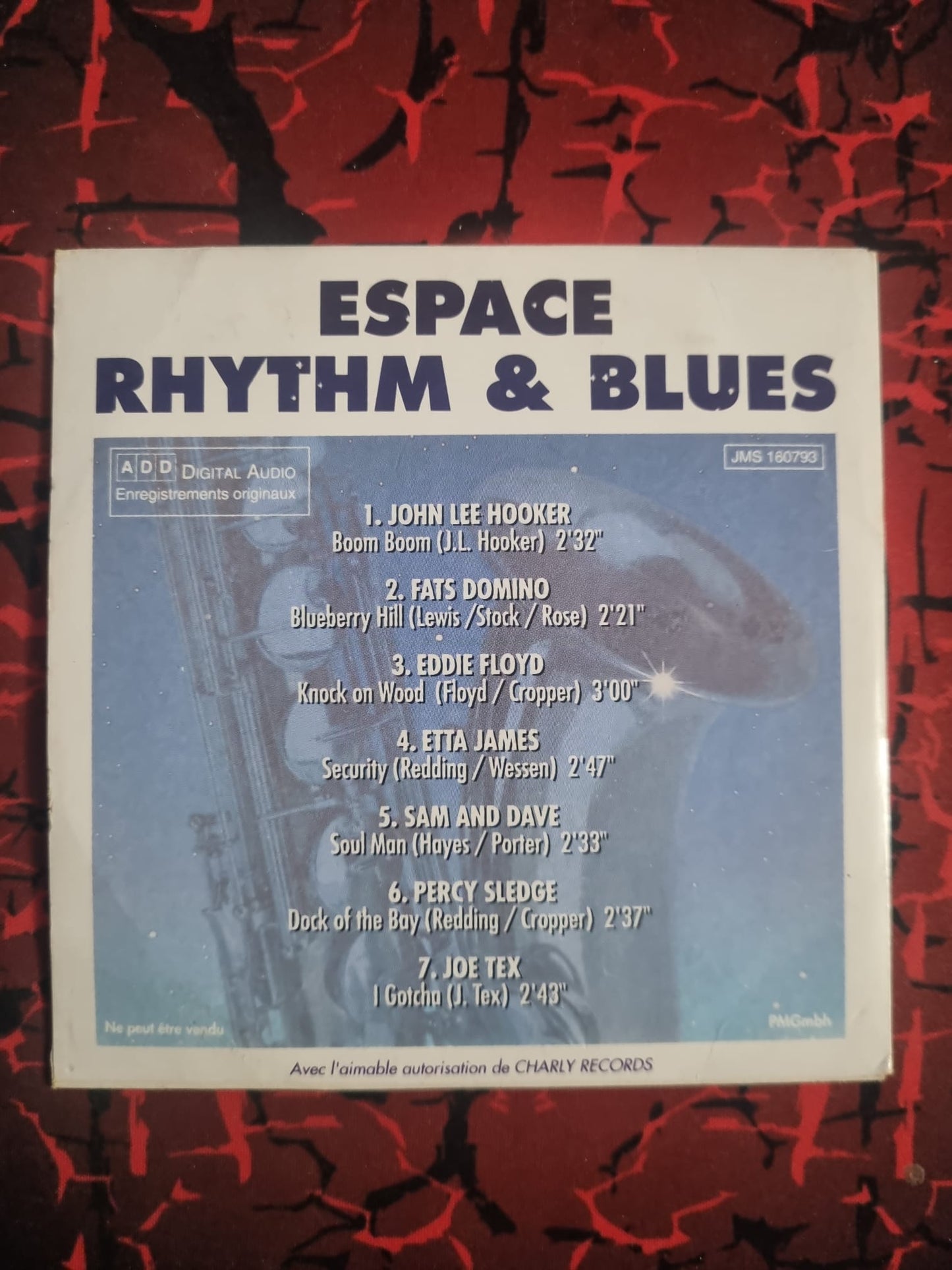Espace Rhythm & Blues – Volume 2 (CD) – John Lee Hooker, Fats Domino, Etta James