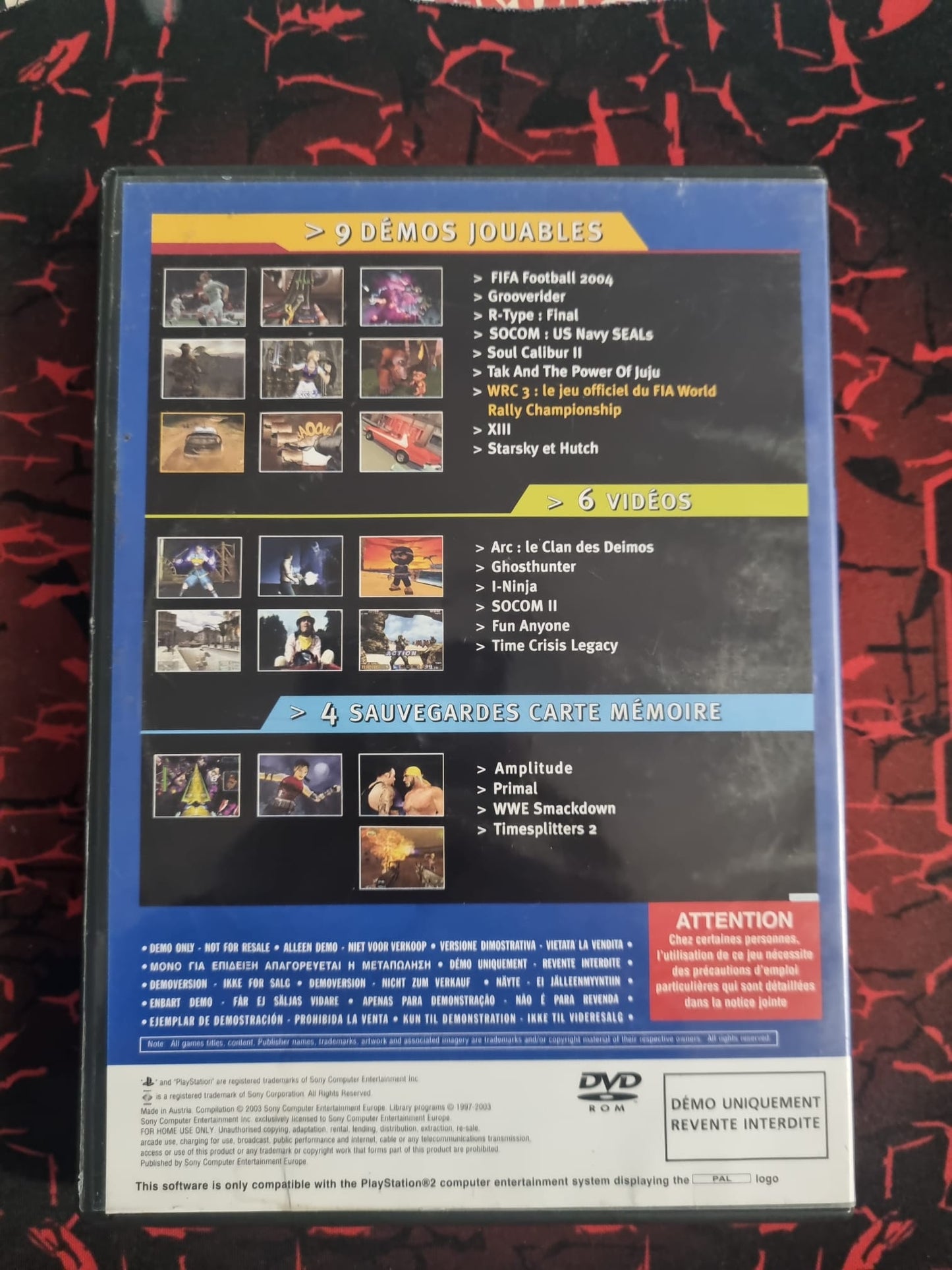 PlayStation 2 Magazine – DVD Démo 42