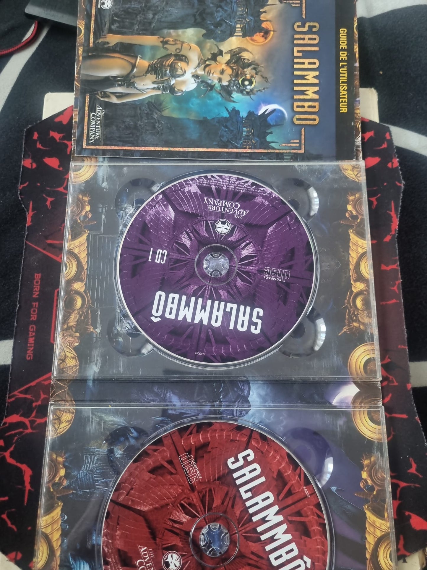 Salammbô – PC CD-ROM – Aventure fantastique – Édition Collector – 2 CD + Guide de l’utilisateur
