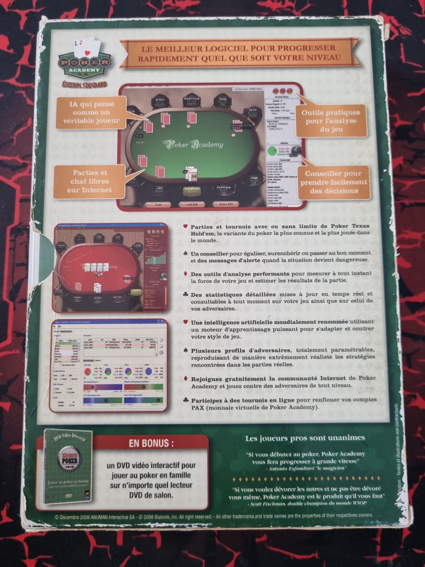 Poker Academy – Édition Standard – Jeu PC
