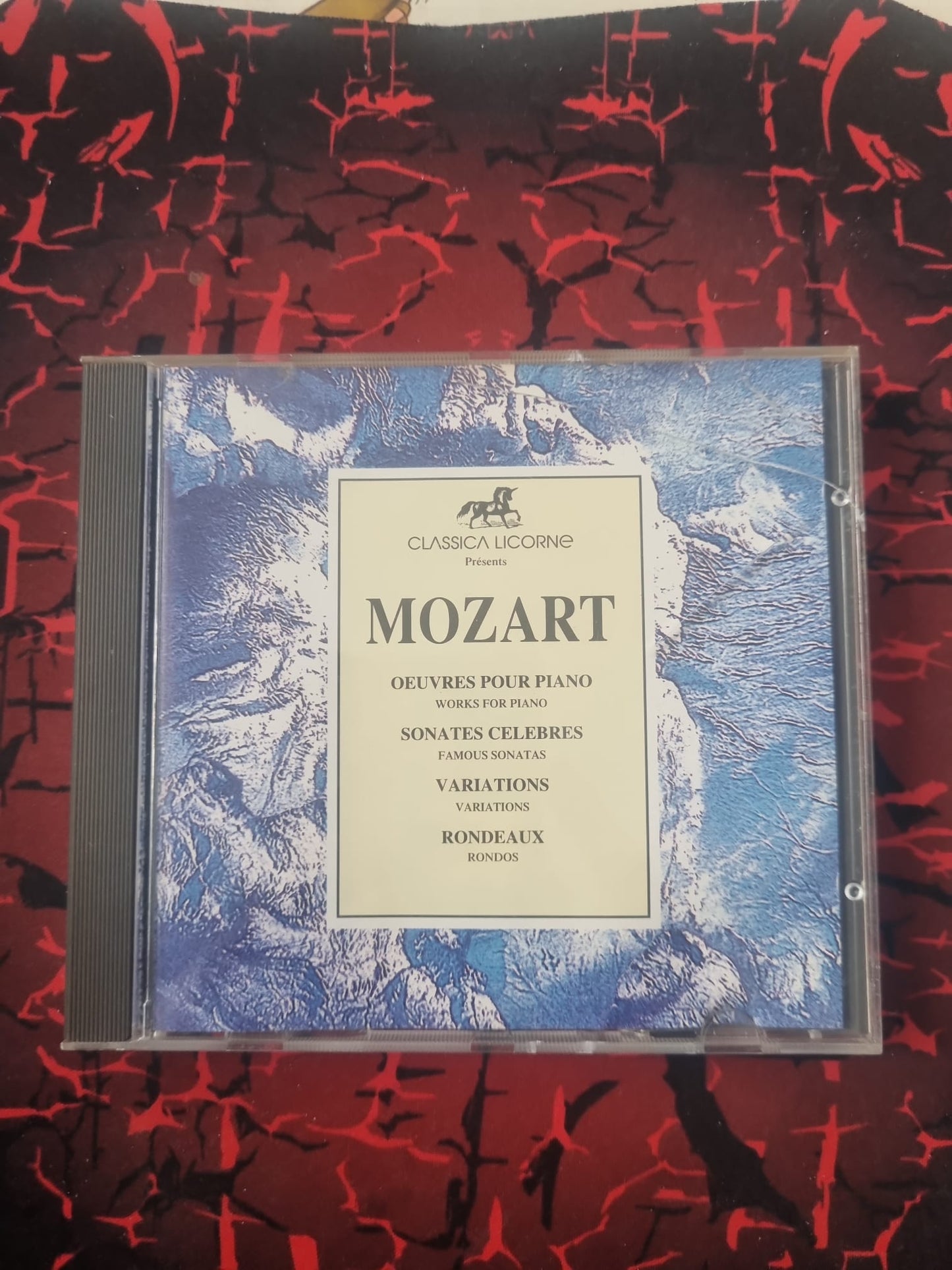 Mozart – Œuvres pour Piano (Sonates, Variations, Rondeaux) – CD Classica Licorne – Peter Schmalfuss