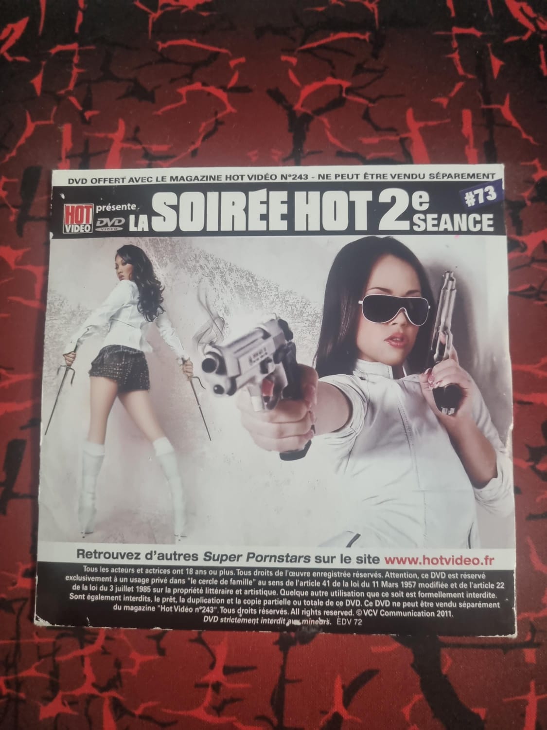 DVD Pornstar Superheroes - La Soirée Hot 2e Séance #73 (SEUL LE DVD EST INCLUS - Sans Magazine Hot Vidéo)