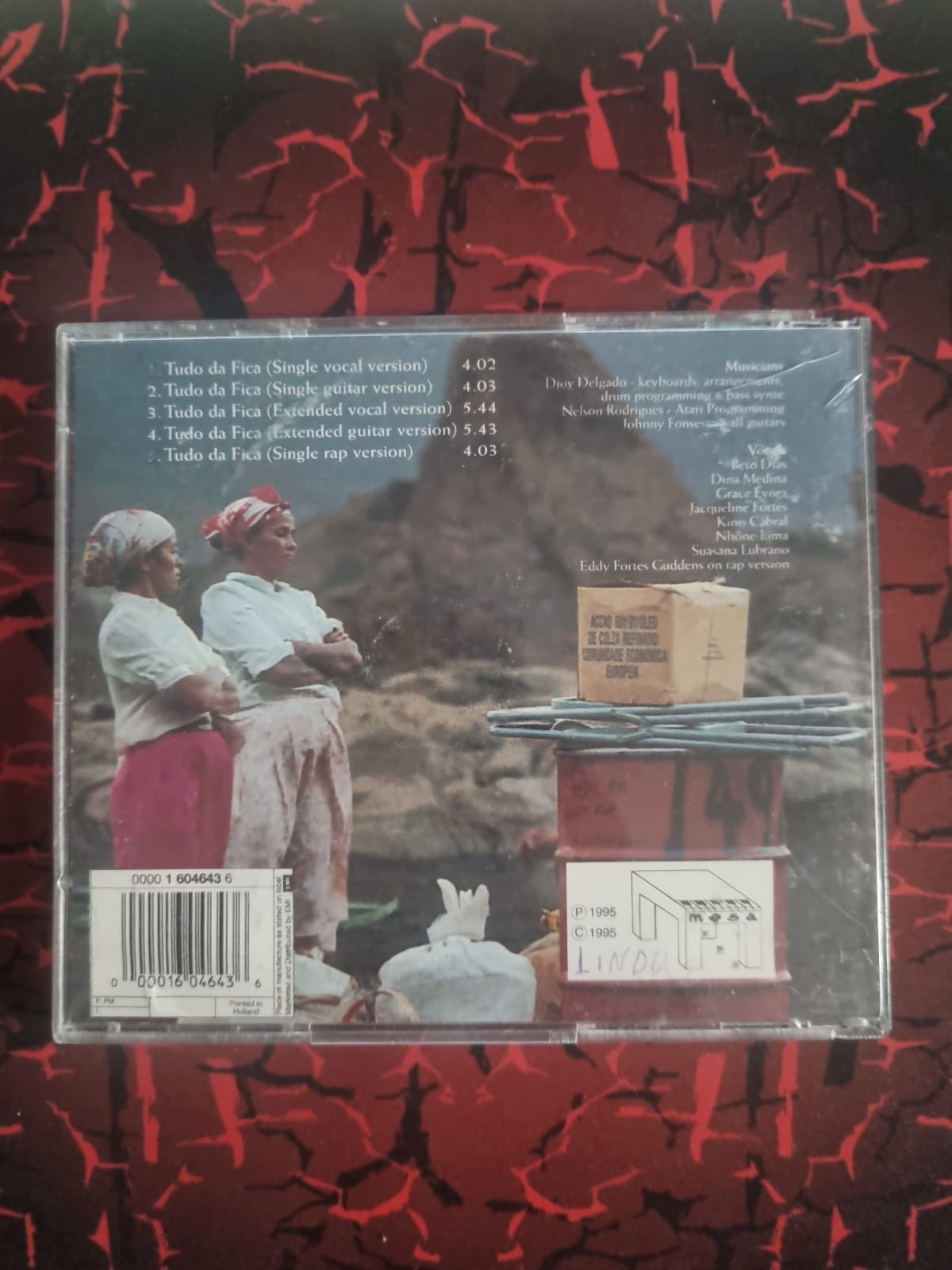 Help Fogo – Tudo da Fica – Unimusícabo 1995 – CD Single Cap-Vert