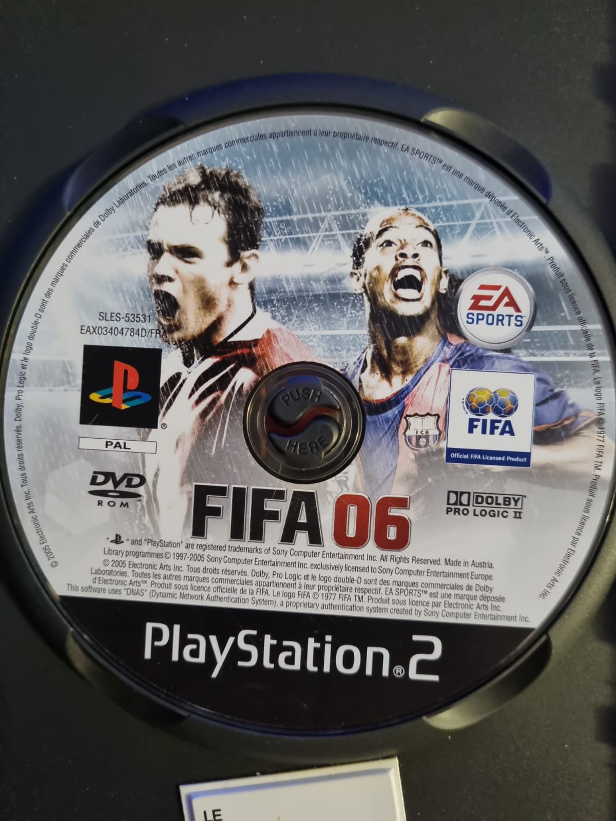 FIFA 06 – Jeu PlayStation 2 PS2 PAL – CD seul sans boîtier