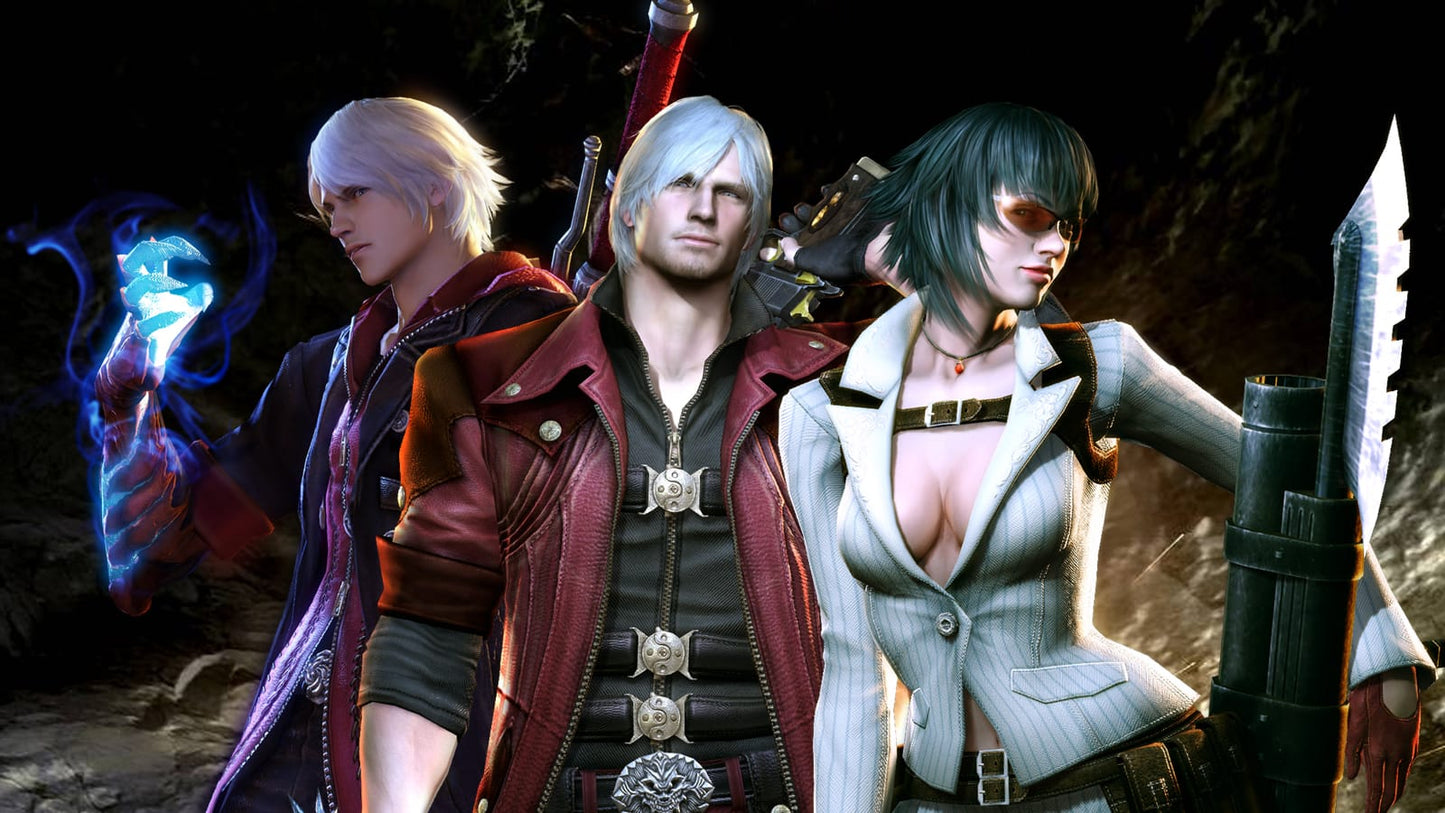 Devil May Cry 4 PC DVD Neuf Sous Blister Jeu en Français Action Hack and Slash CAPCOM PEGI 16+