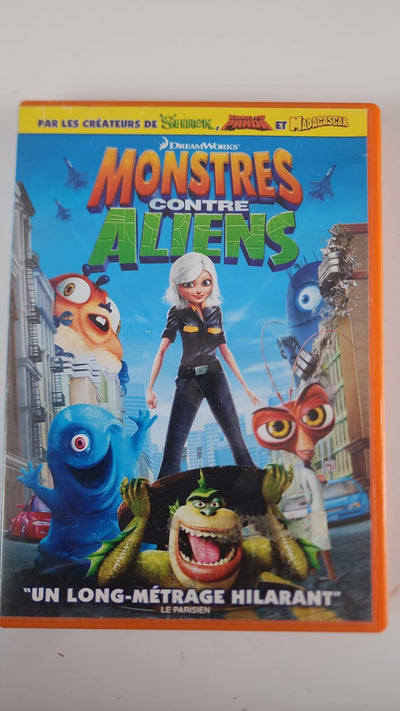 Monsters vs. Aliens – DreamWorks Animation DVD – Paramount Home Entertainment