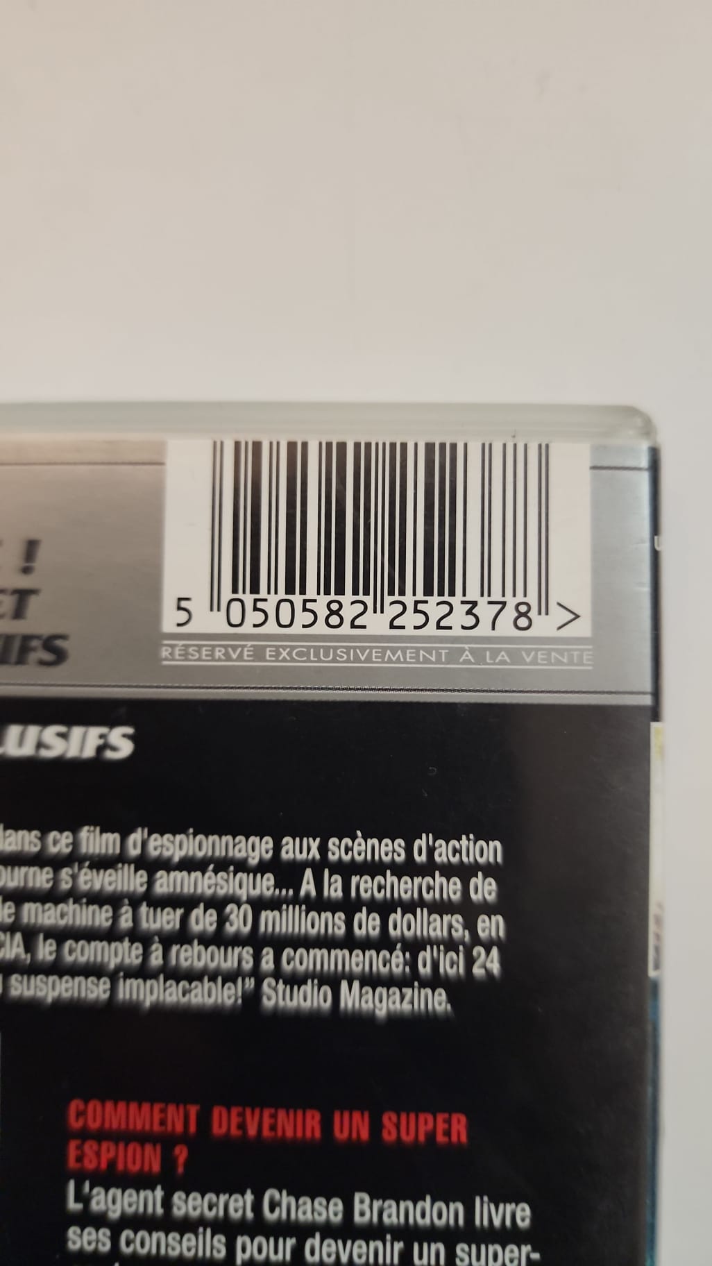 La Mémoire dans la peau – Édition spéciale DVD Universal – Matt Damon