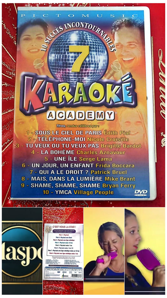 DVD 10 succès incontournable 7 Karaoké academy