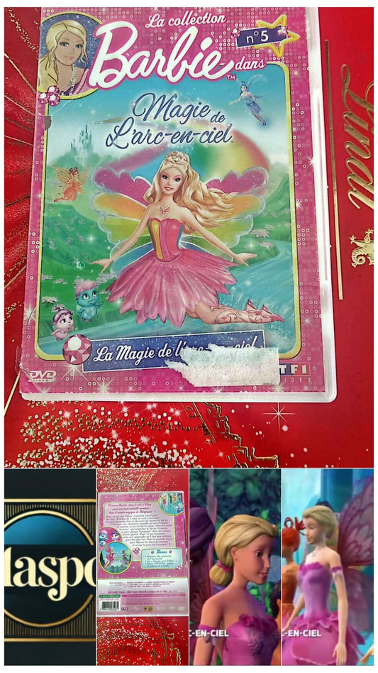 DVD : Barbie dans Magie de la Danse (DVD jeunesse) – Film d’animation féérique, audio , version PAL – Dès 5 ans