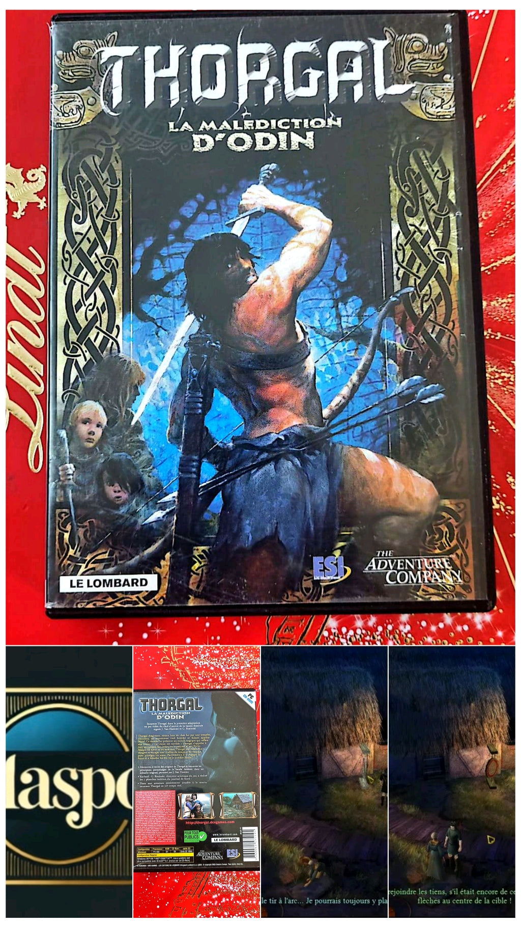 Jeu vidéo PC : thorgal la malédiction d'odin