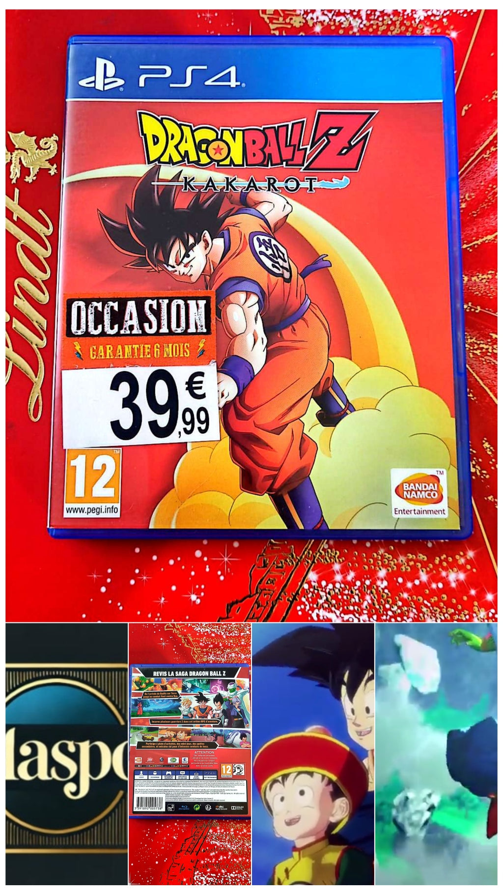 Jeu vidéo PS4 : dragon ball z kakarot