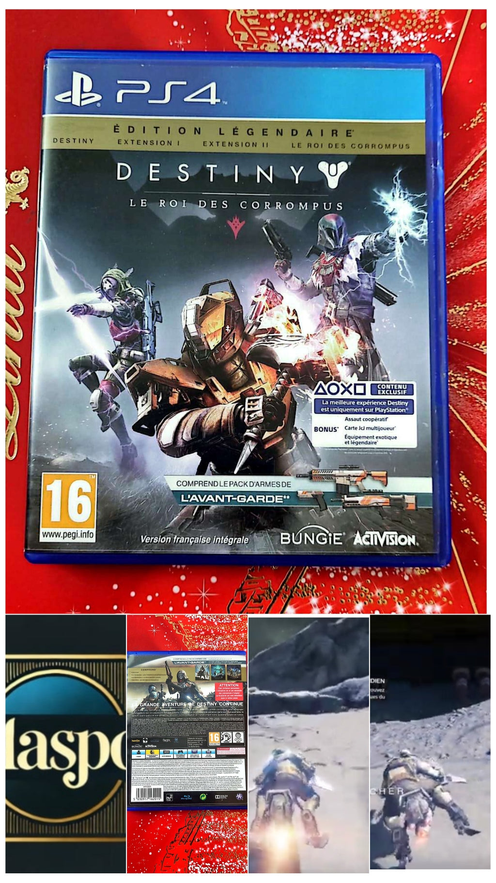 Jeu vidéo PS4 : destiny le roi des corrompus ps4