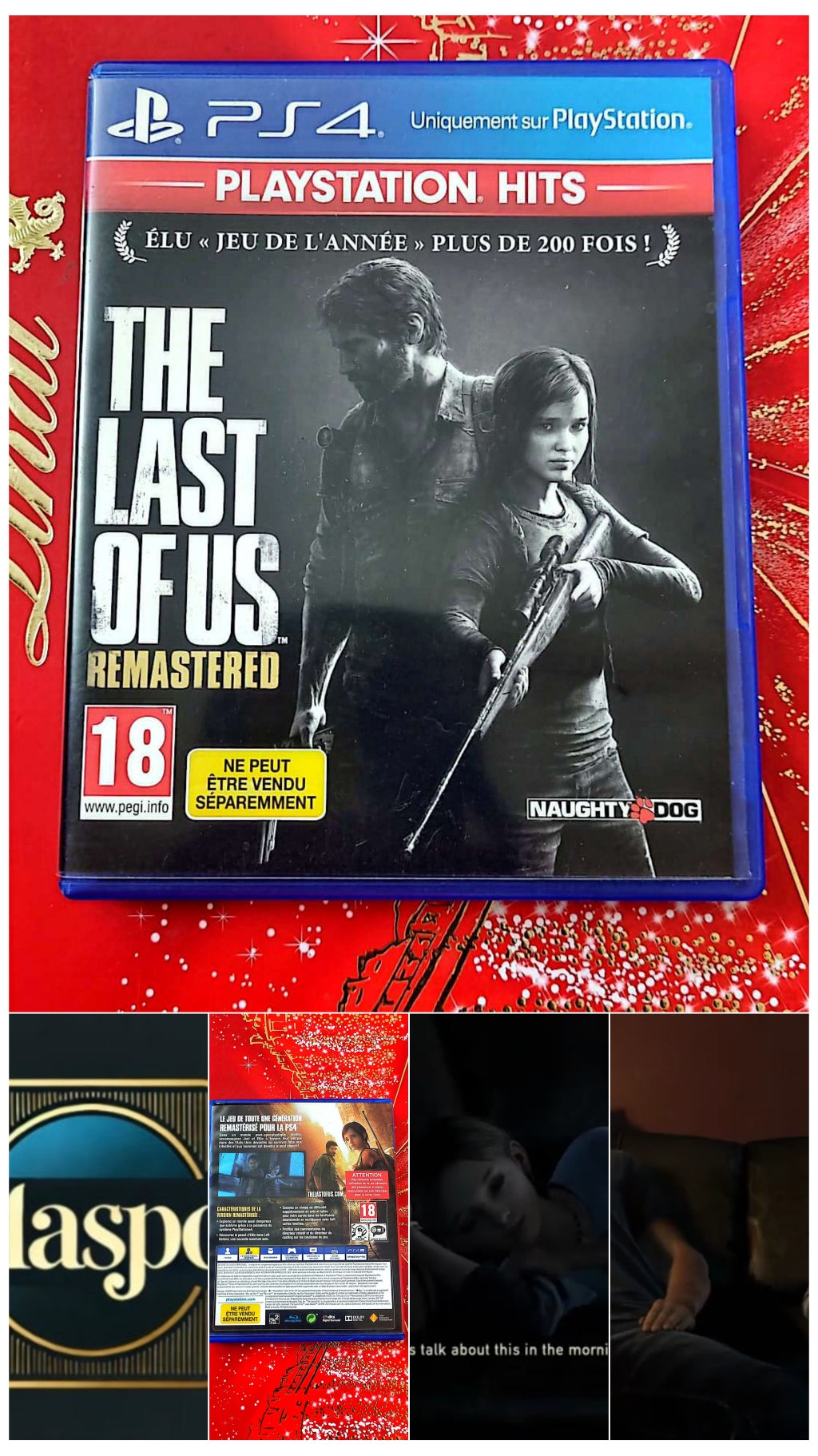 Jeu vidéo PS4 : the last of us ps4