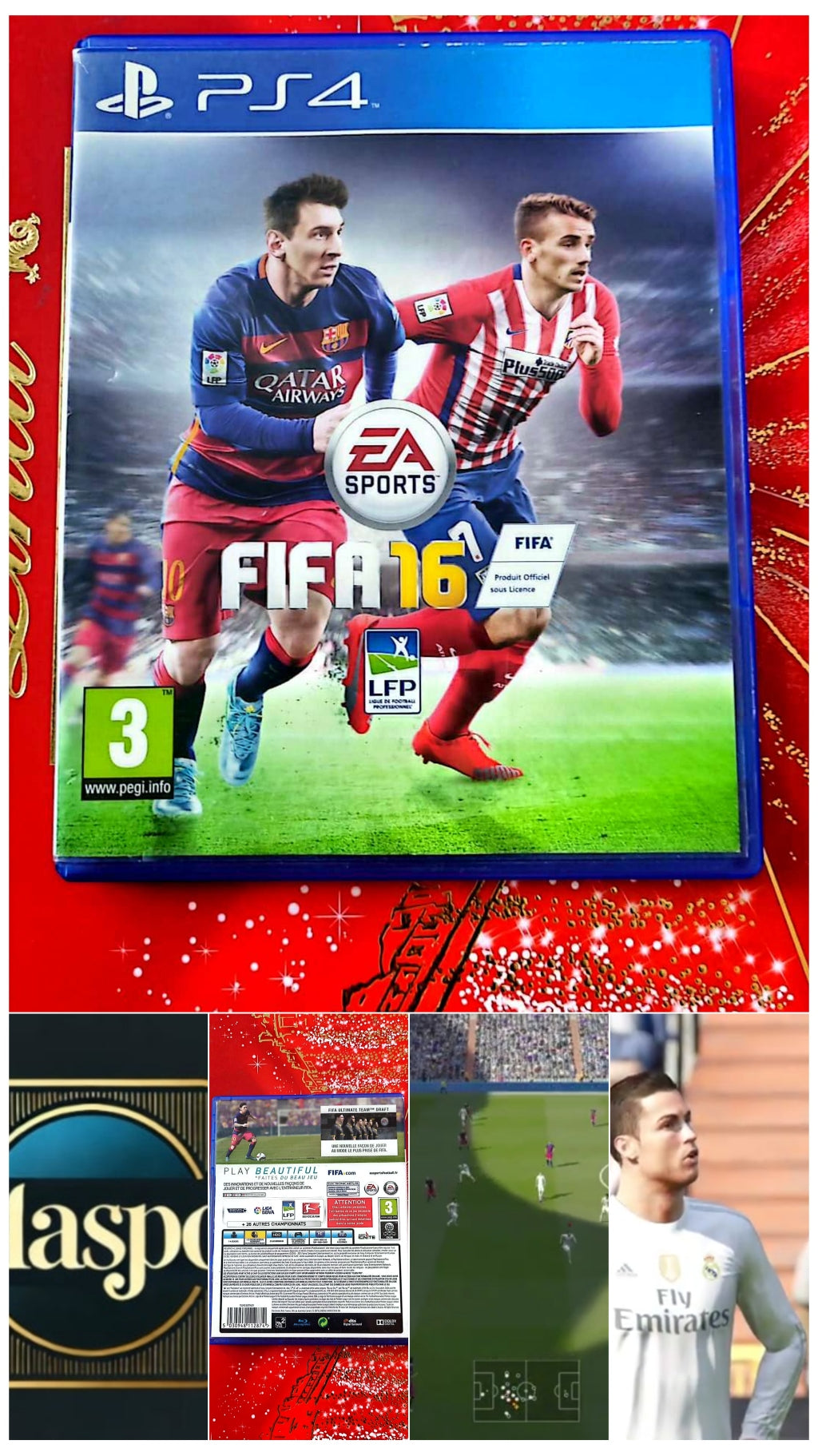 Jeu vidéo PS4 : FIFA 16 PS4