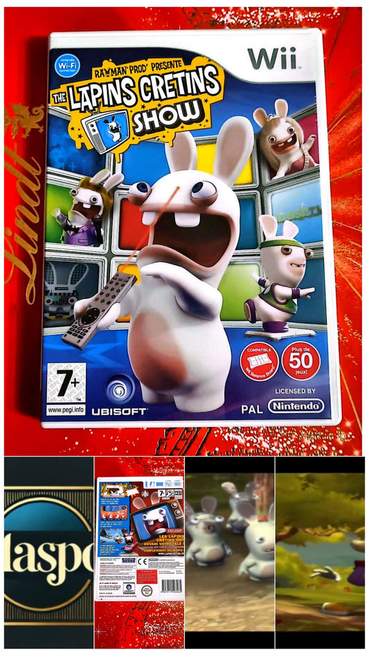Jeu vidéo Wii : the lapins Crétins Show