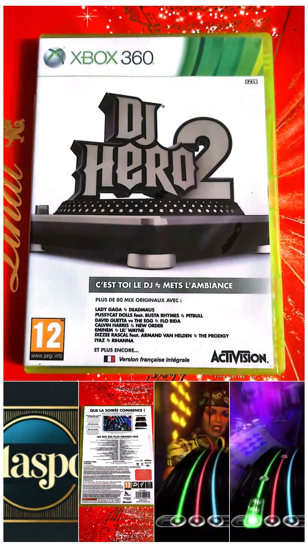 Jeu vidéo Xbox 360 : 360 dj hero 2