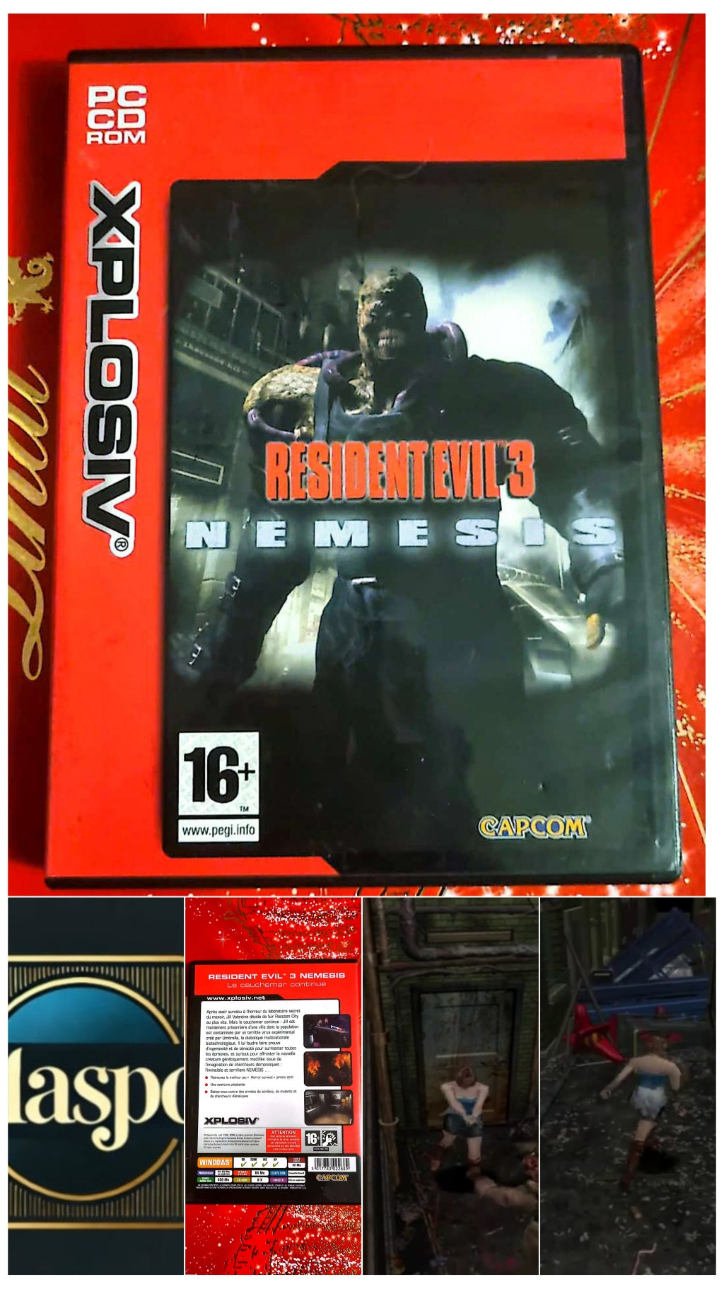 Jeu vidéo PC : xplosiv resident evil 3 nemesis