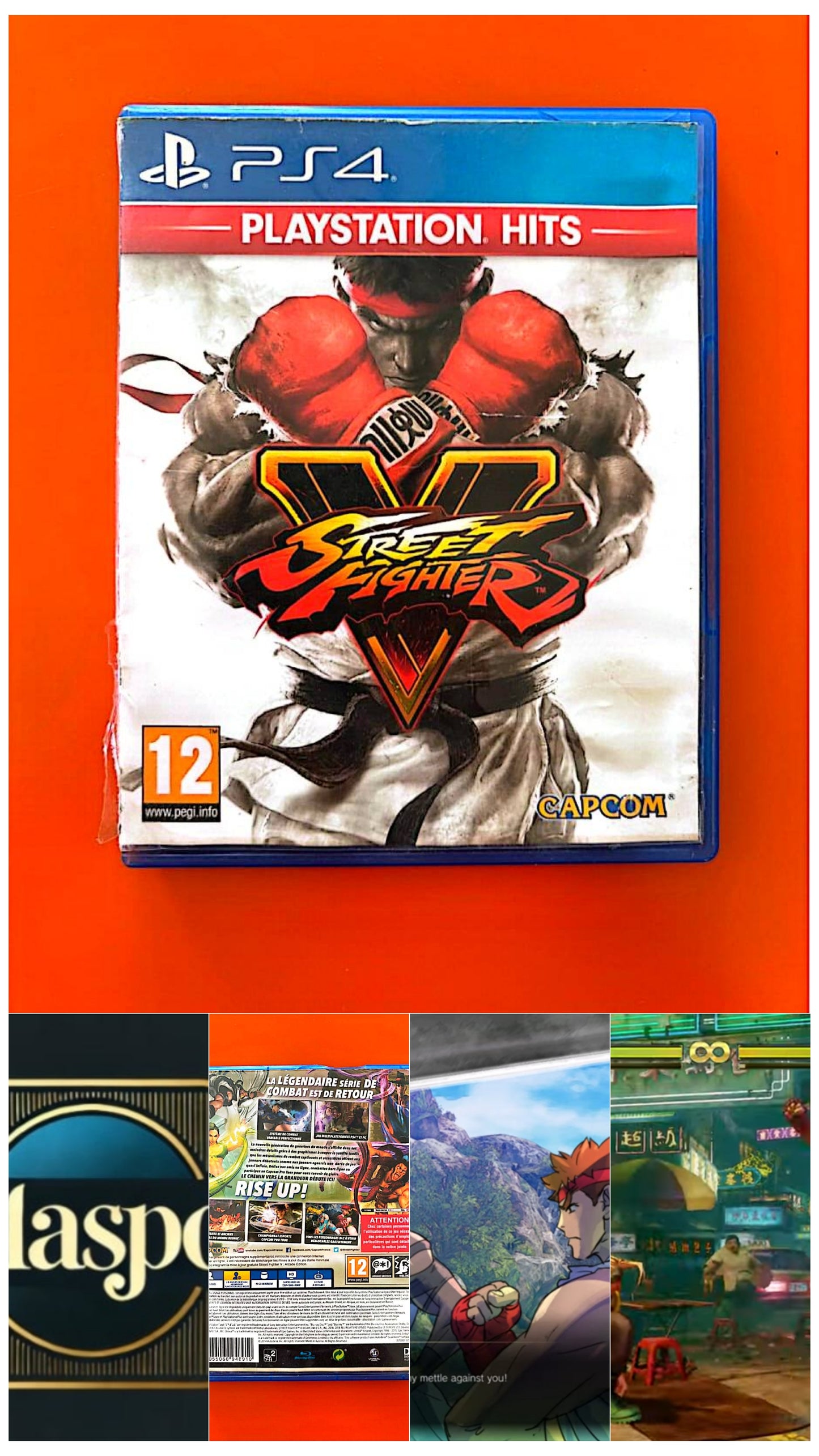 Jeu vidéo PS4 : street fighter v ps4