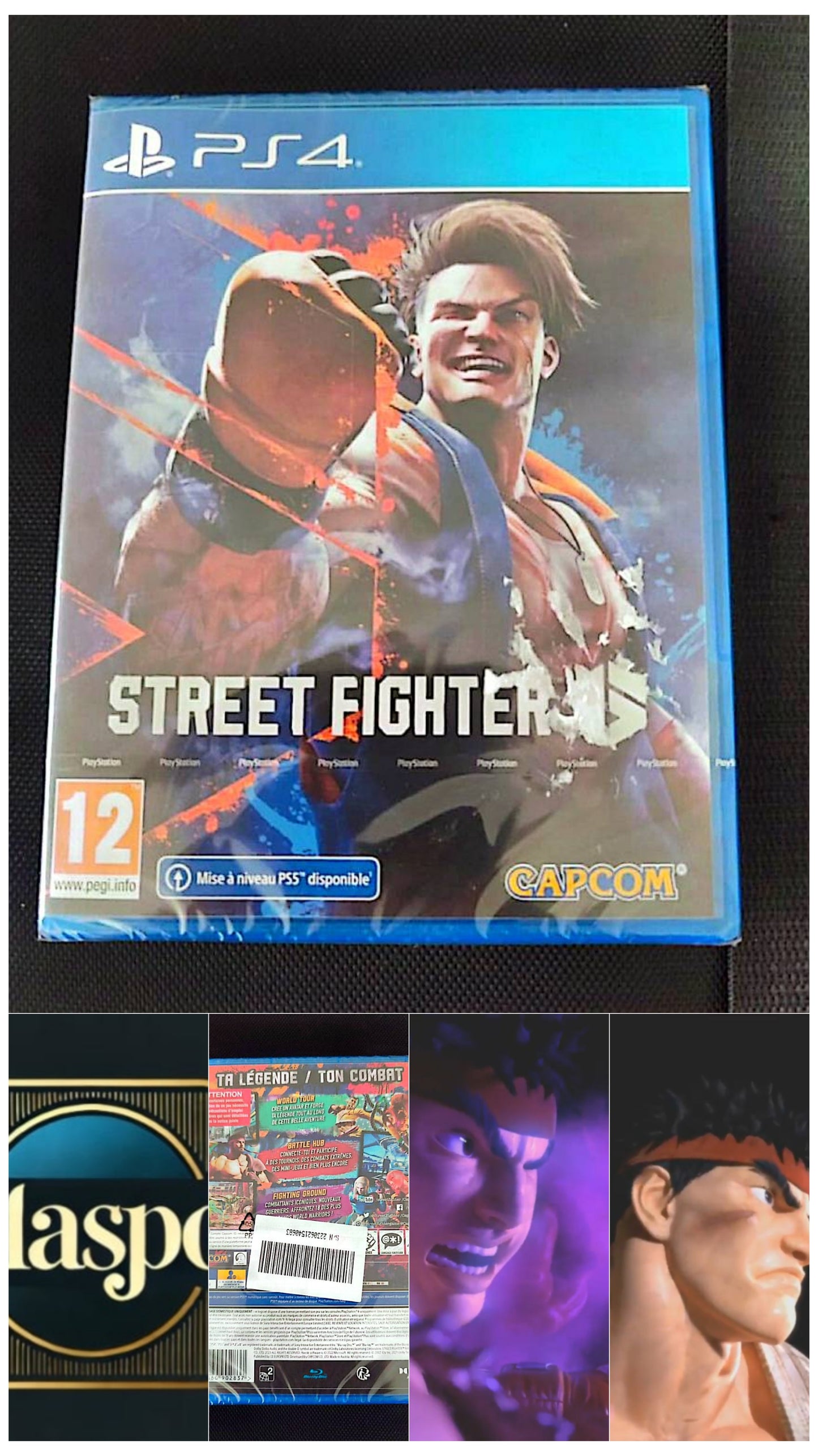 Jeu vidéo PS4 : street fighter ps4 (combattant de rue ps4)