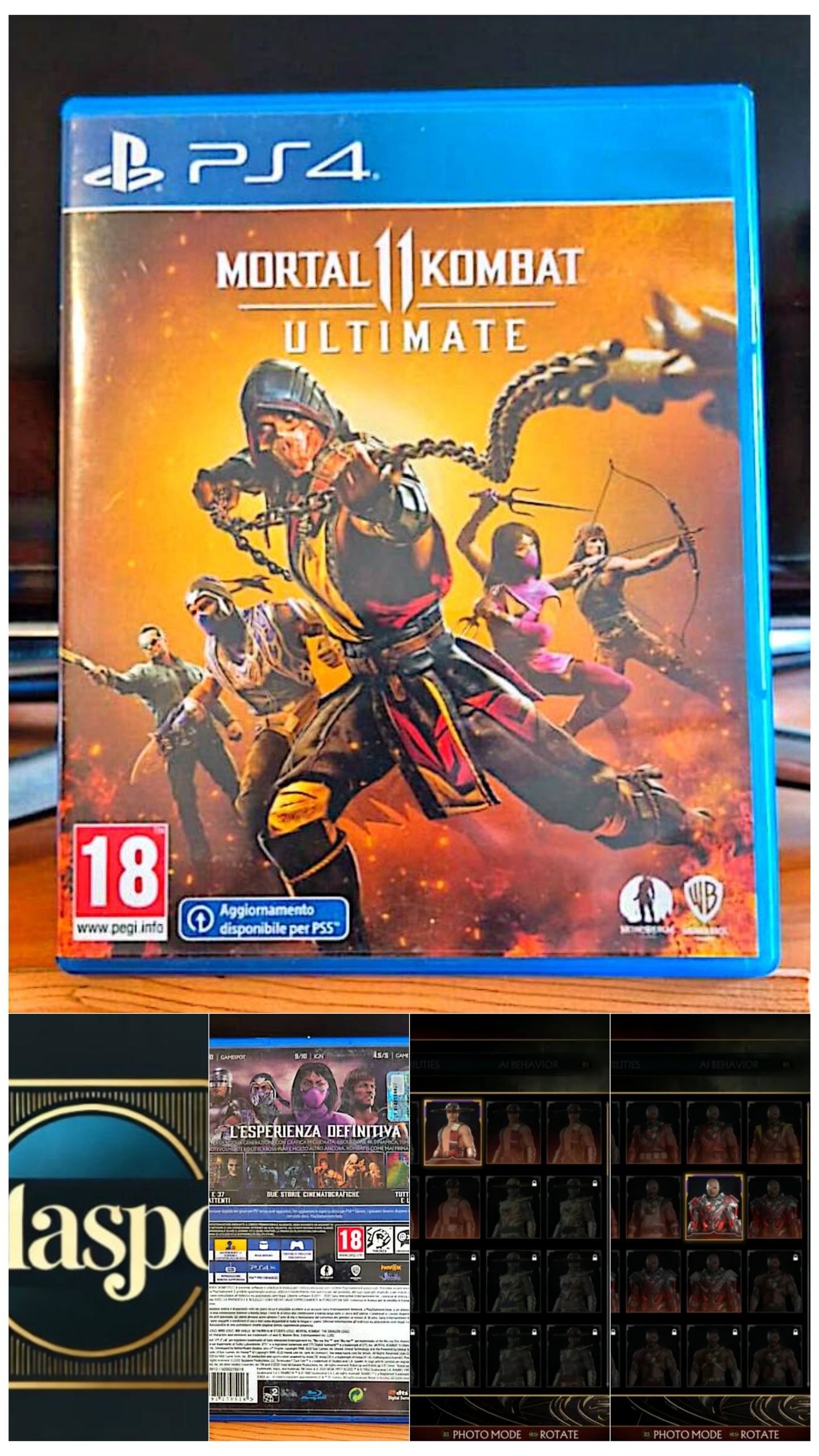 Jeu vidéo PS4 : Mortal Kombat 11 Ultimate Player sur PS4