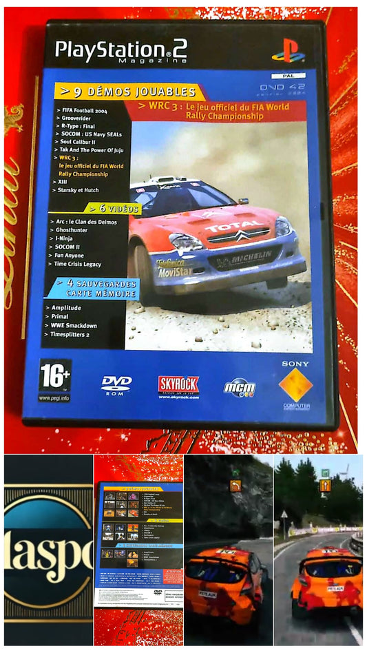 Jeu vidéo PS2 : 9 demos jouable wrc 3
