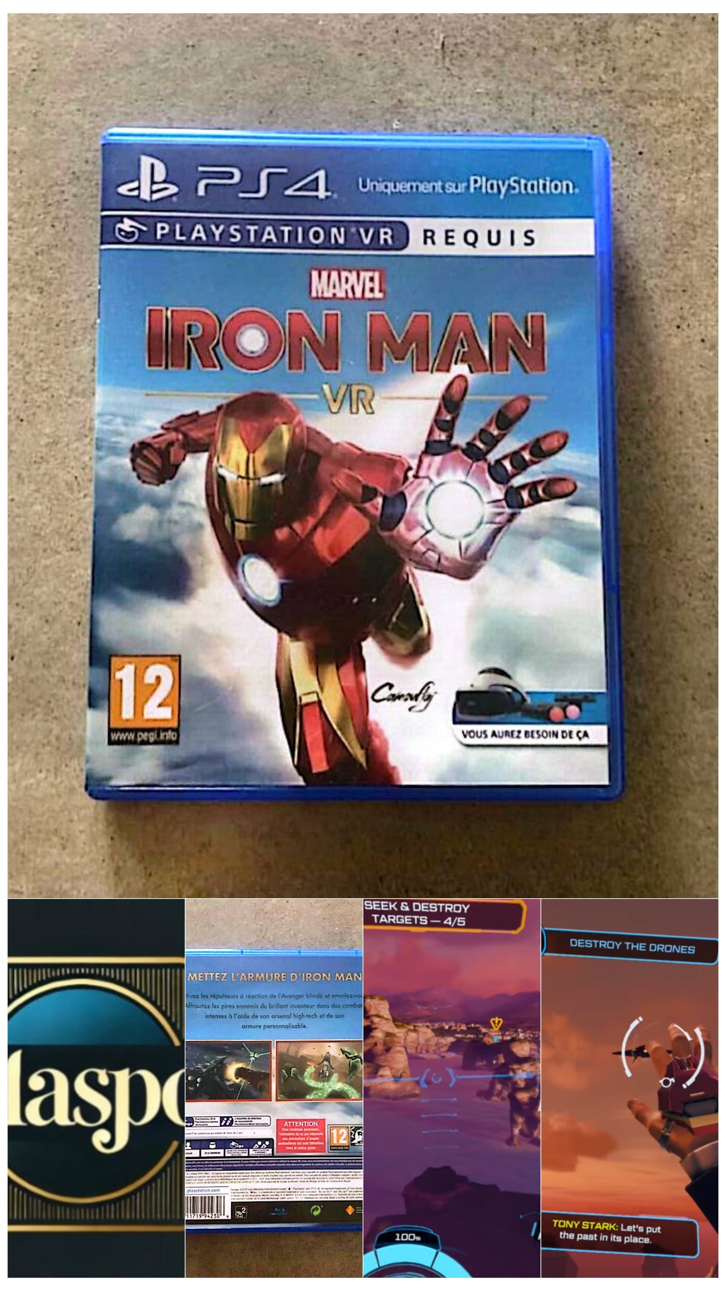 Jeu vidéo PS4 : Iron Man Ps4 (Iron Man Ps4)