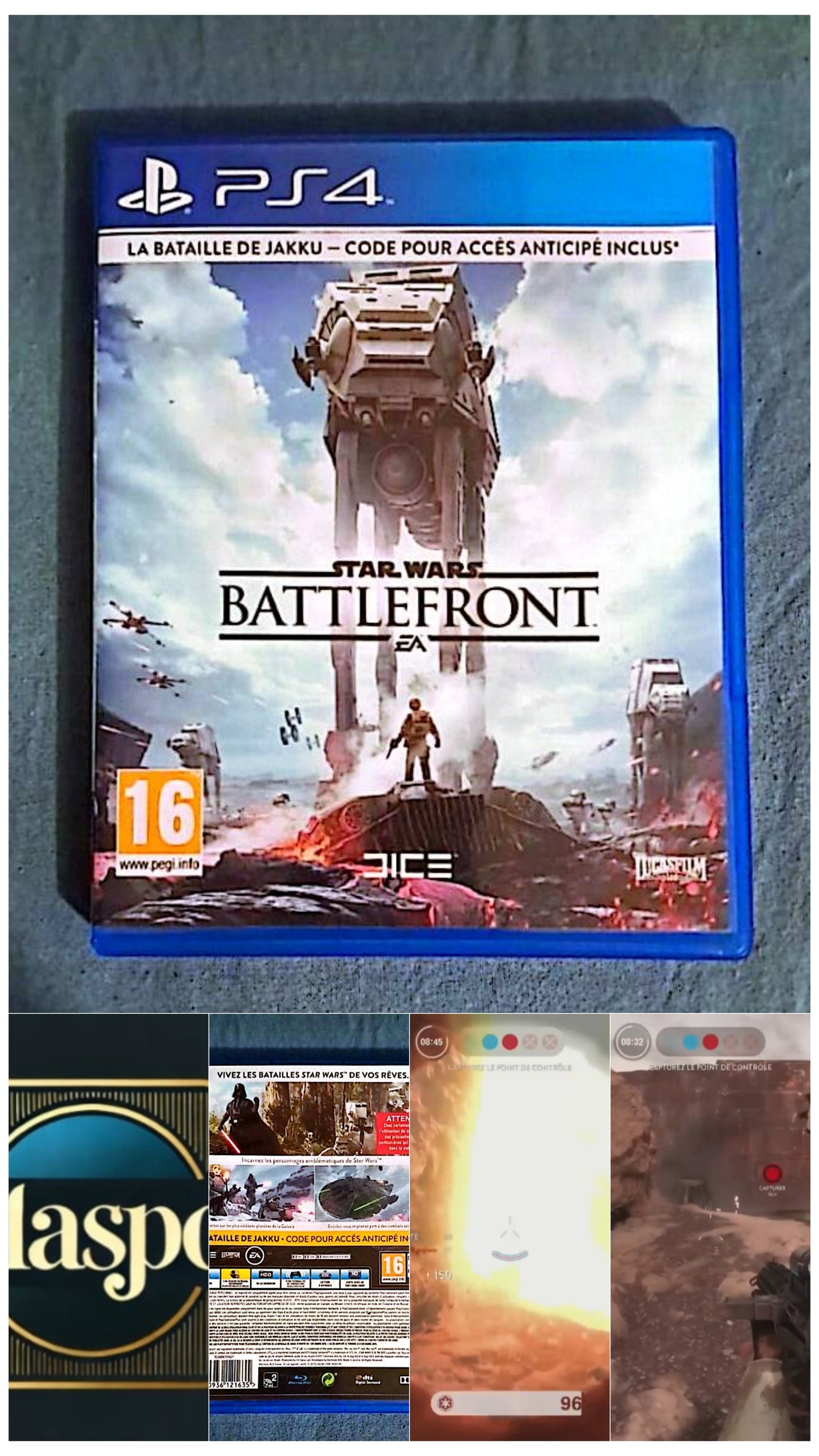 Jeu vidéo PS4 : stars wars battlefront ps4 (Star Wars Battlefront sur PS4)