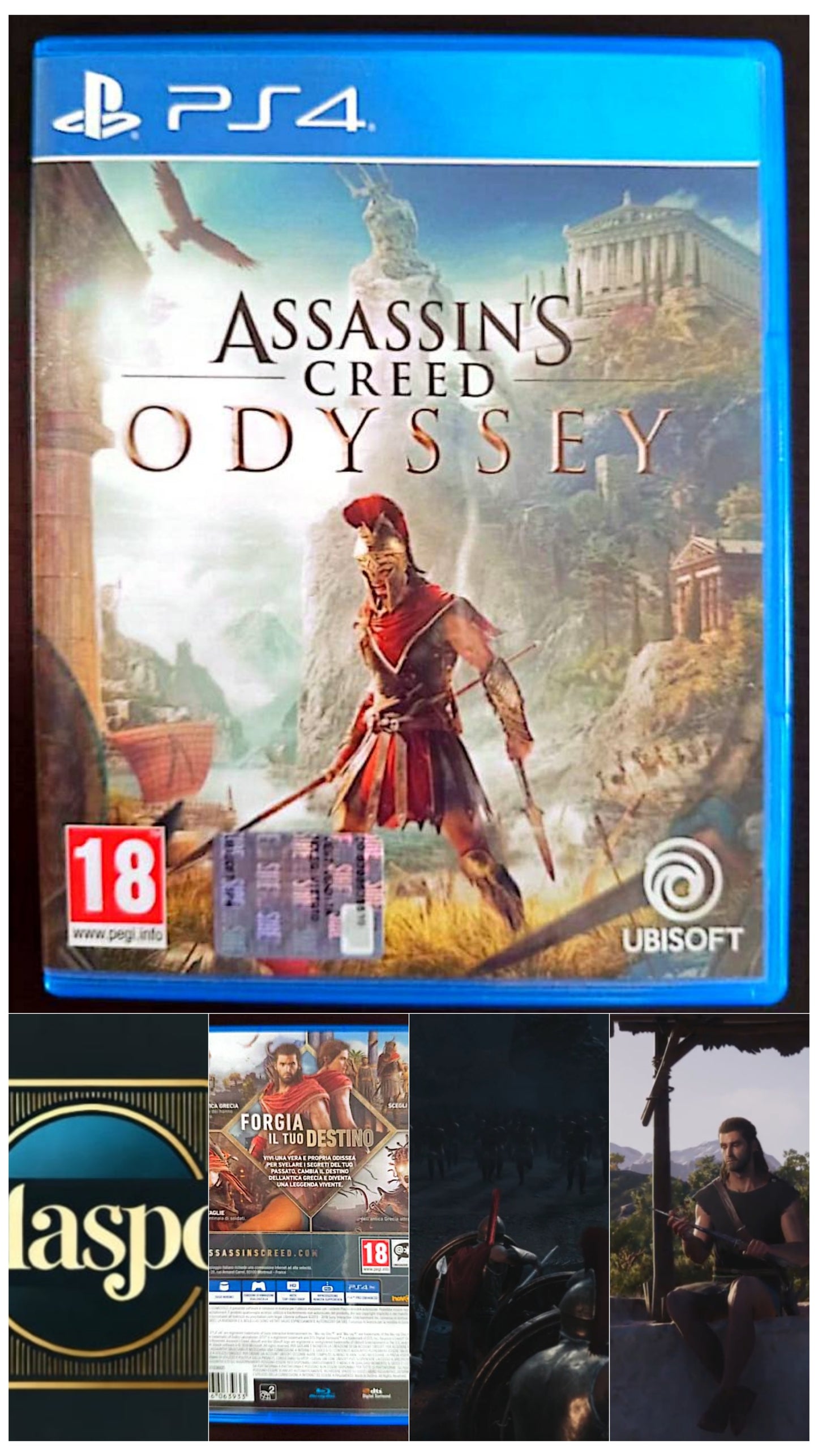 Jeu vidéo PS4 : assassin's Creed odyssey