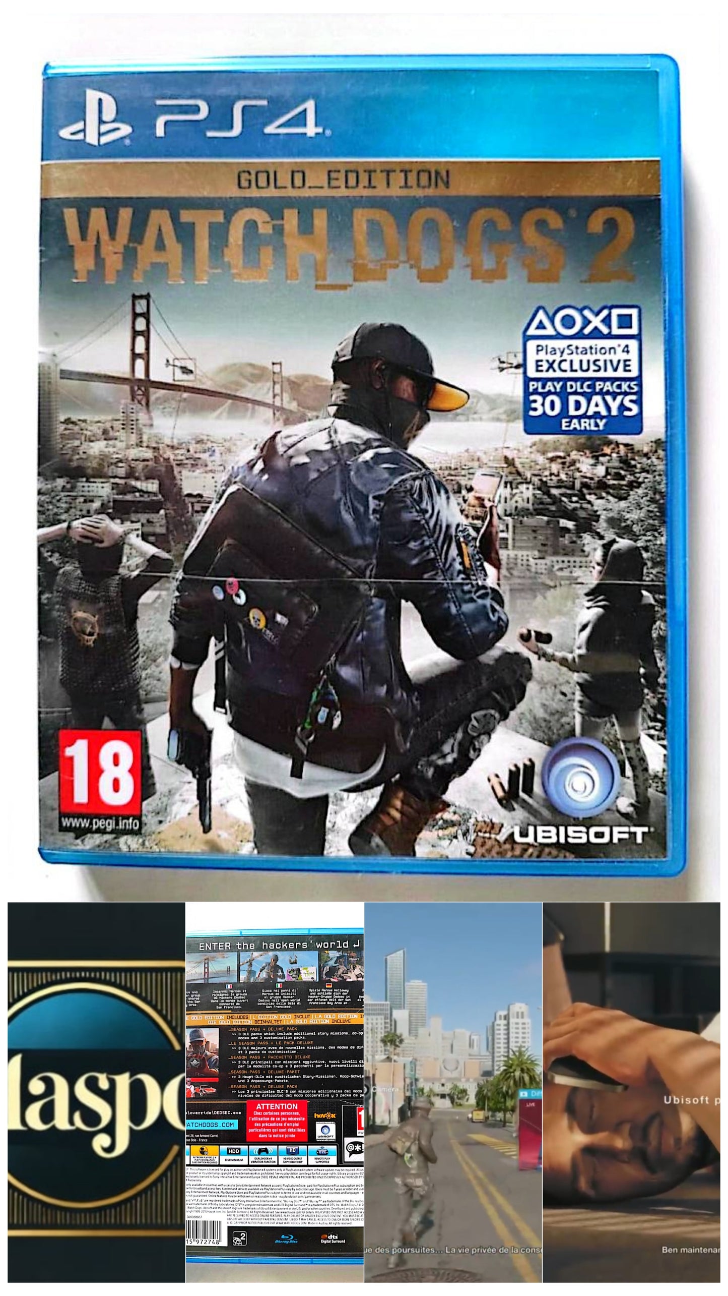 Jeu vidéo PS4 : watch dogs 2 ps4 (Watch Dogs 2 PS4)