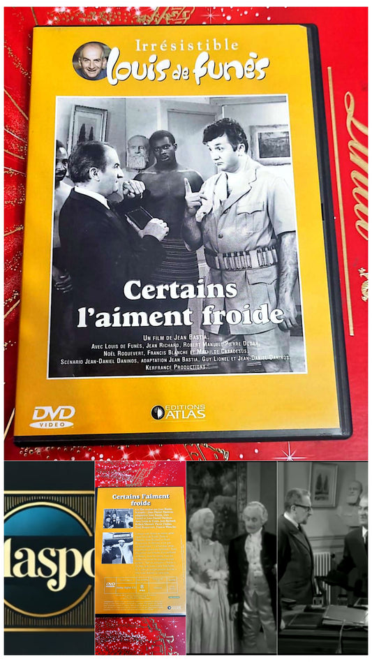 DVD : louis de funès irrésistible certains l'aiment froide film