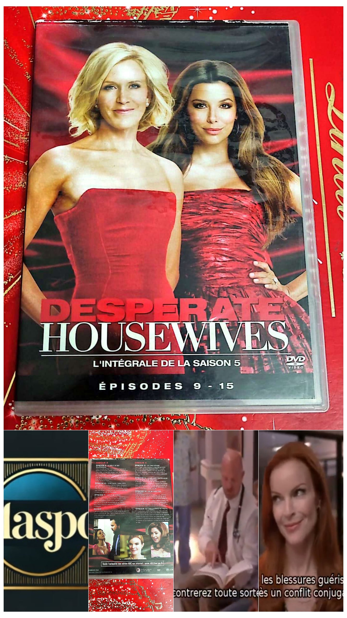 DVD : Desperate housewives s5 ep 9-15