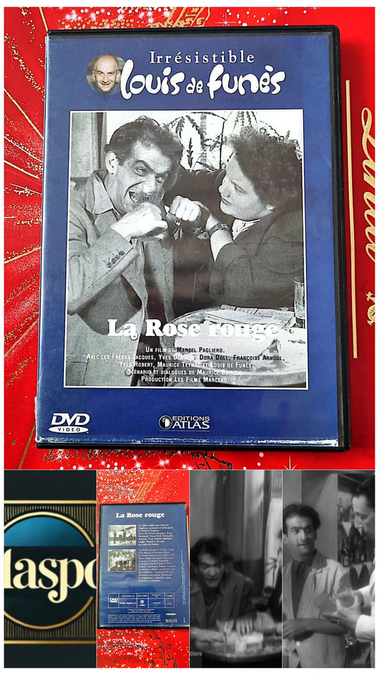 DVD : louis de Funès la rose rouge