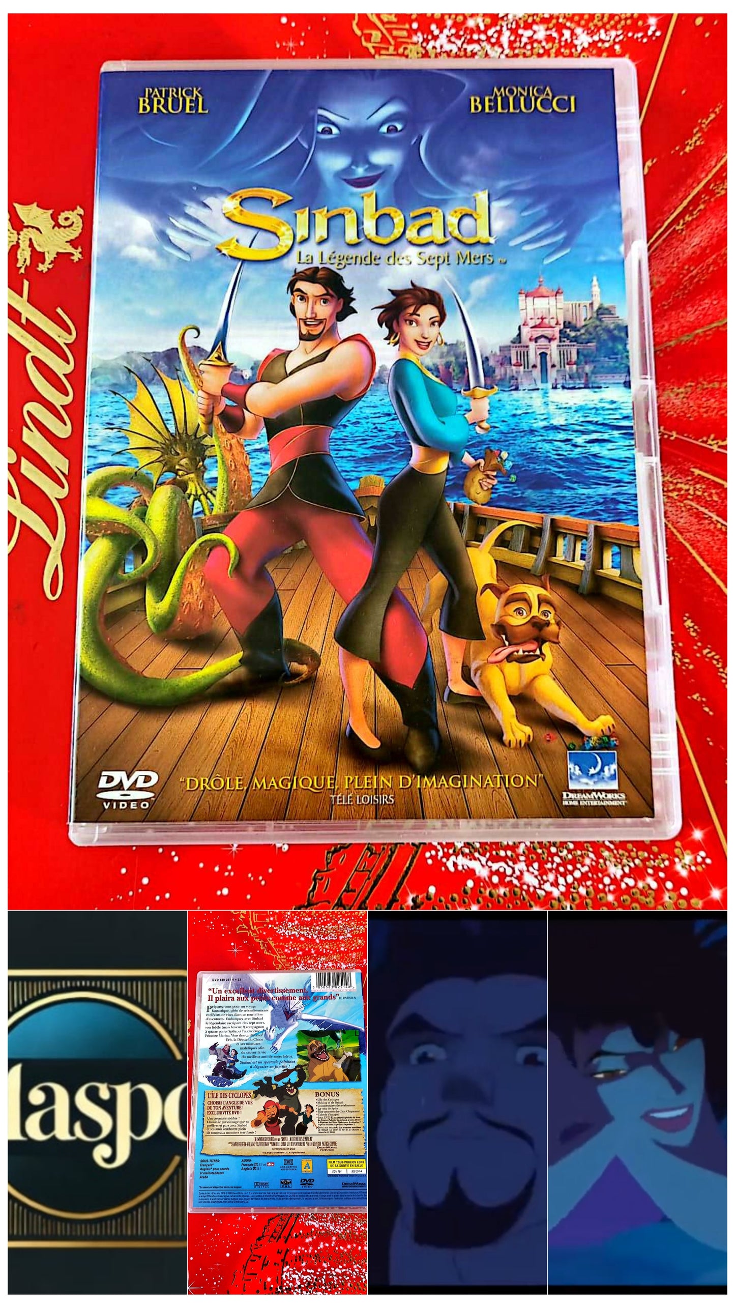 DVD : sinbad la légende des sept mers