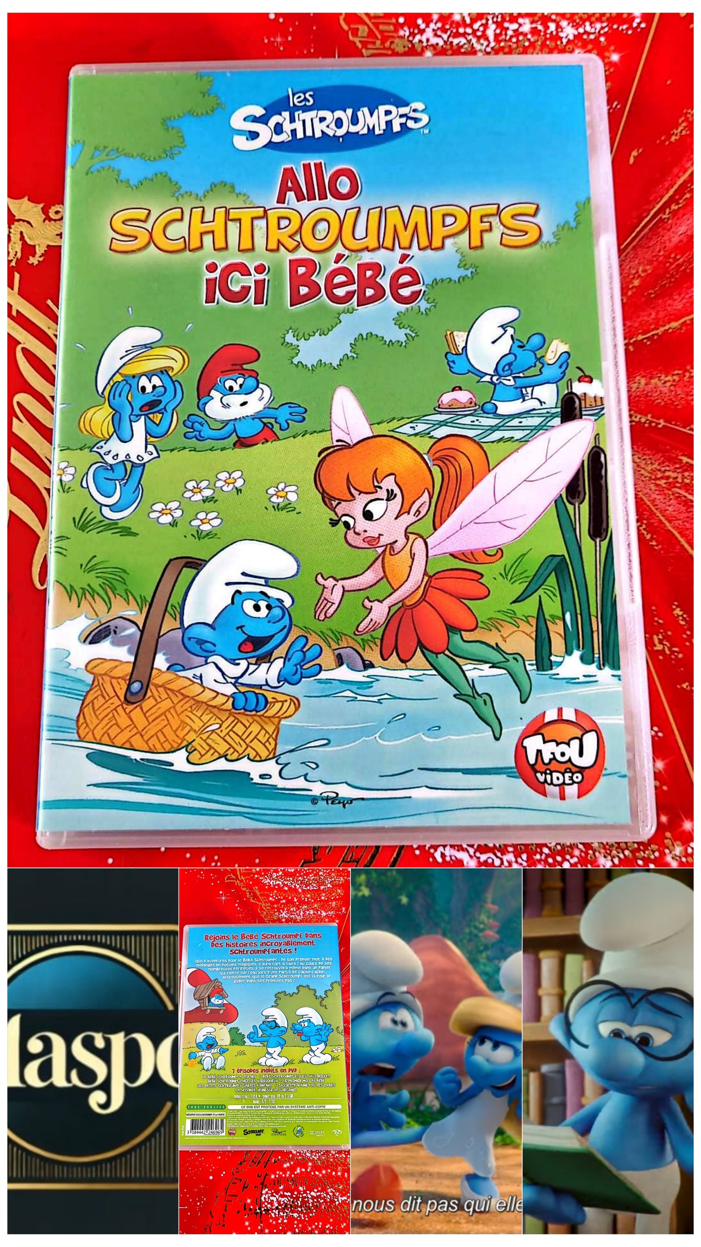 DVD : Allô Schtroumpfs ici bébé