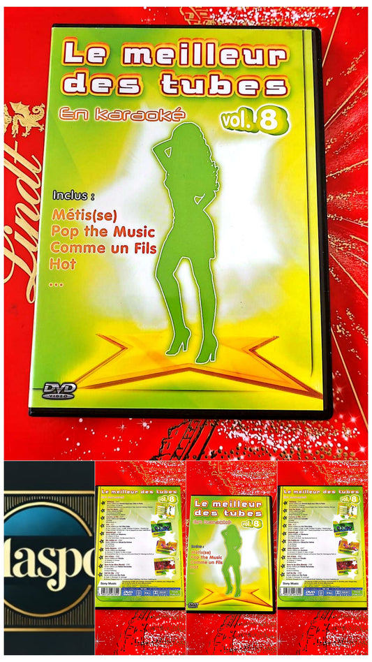 DVD : les meilleurs des tubes karaoké vol 8