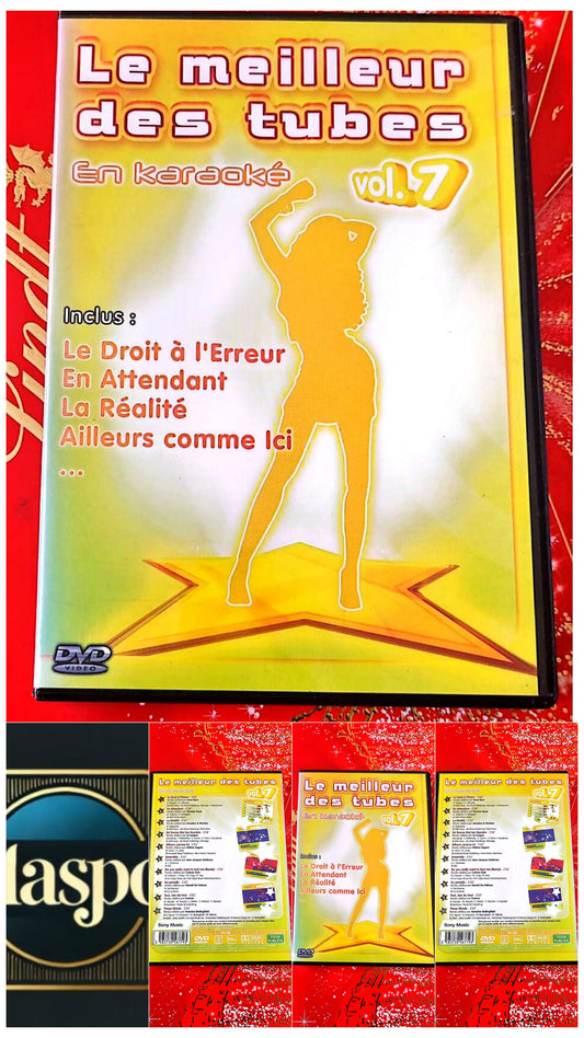 DVD : les meilleurs des tubes karaoké vol 7