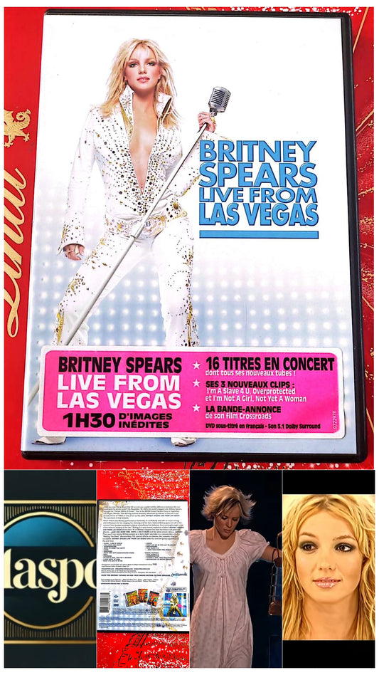 DVD : britney spears live from las vegas