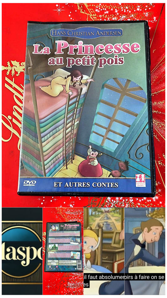 DVD : la princesse au petit pois